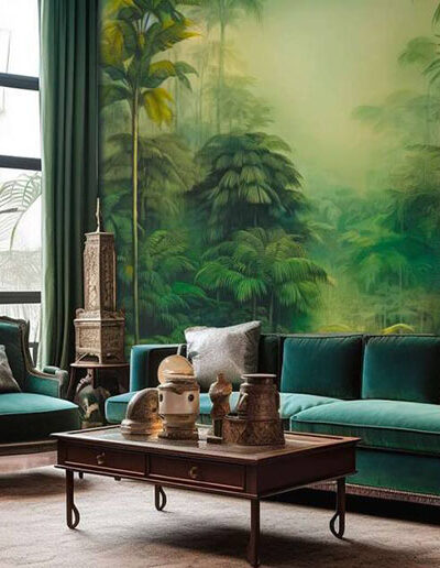 Mural Papel Tapiz Jade 397051 ejemplo