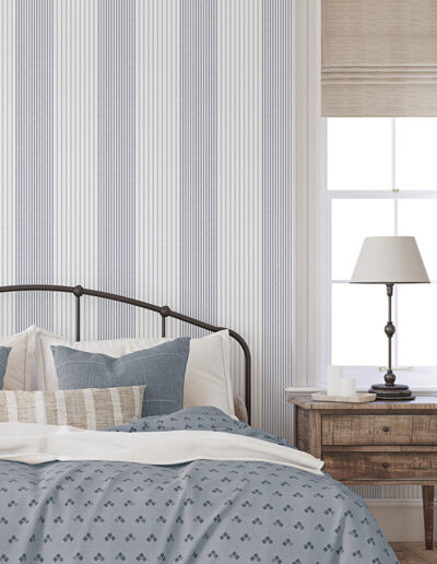 Papel Tapiz Essential Stripes 9811-1 ejemplo