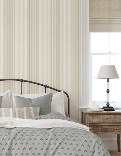 Papel Tapiz Essential Stripes 9811-2 ejemplo