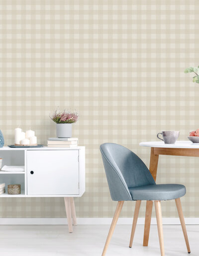 Papel Tapiz Essential Stripes 9813-2 ejemplo