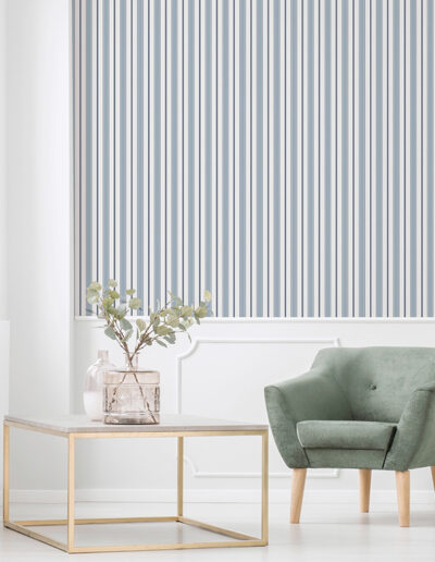 Papel Tapiz Essential Stripes 9816-2 ejemplo