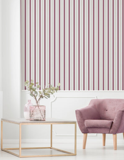 Papel Tapiz Essential Stripes 9816-6 ejemplo