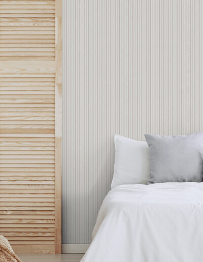 Papel Tapiz Essential Stripes 9818-4 ejemplo