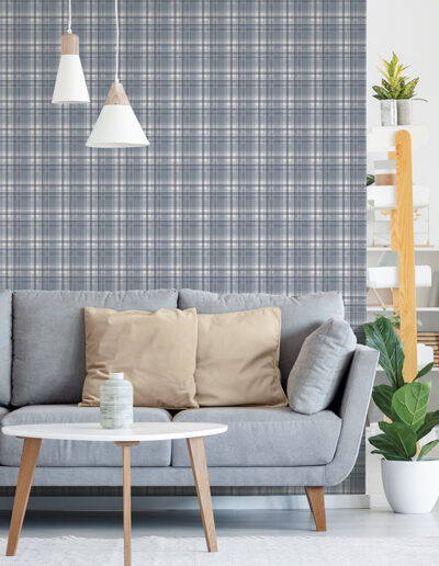 Papel Tapiz Essential Stripes 9819-1 ejemplo
