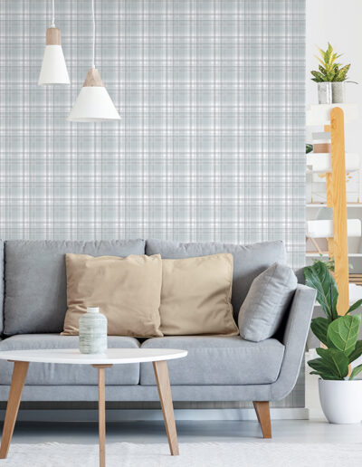 Papel Tapiz Essential Stripes 9819-6 ejemplo